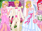 Play Princesses at Barbie's Wedding