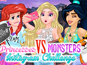 Play Princesses vs Monsters Instagram Challenge