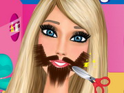 Play Shave Barbie's Beard
