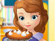 Play Sofia Cooking Pumpkin Tart