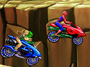 Play Spiderman Hills Racer