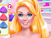 Play Super Barbie Hair And Makeup