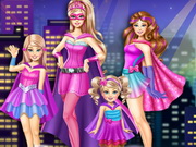 Play Super Barbie Sisters Transform