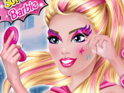 Play Super Barbie Sparkling Makeup