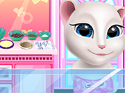Play Talking Angela Cooking Session
