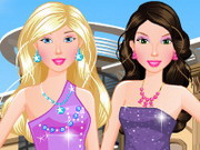 Play Twin Barbie Makeover