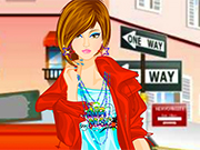 Play Unique Street Girl Dressup