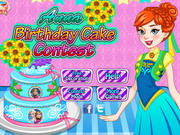 Play Anna Birthday Cake Contest