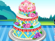 Play Anna Wedding Cake Contest