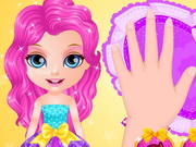 Play Baby Barbie Glittery Nails