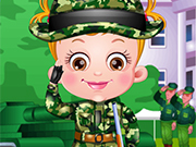 Play Baby Hazel Defense Officer DressUp