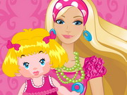 Play Barbie Baby Sitter