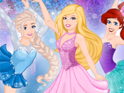 Play Barbie Skating With Princesses