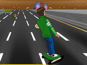 Play Ben 10 Highway Skateboarding