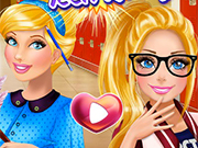 Play Cindy And Barbie Teen Rivalry