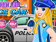 Play Clean Up Police Car