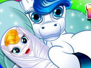 Play Cute Baby Pony Birth