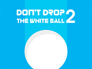 白いボール2を落とさないでください