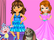 Play Dora and Sofia Beauty Contest
