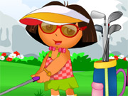 Play Dora Golf Dress Up
