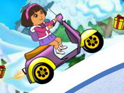 Play Dora Winter Ride