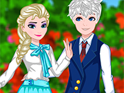 Play Elsa And Jack College Date