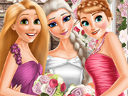 Play Elsa And Princesses Wedding