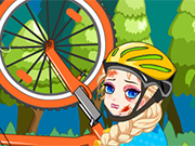 Play Elsa Bicycle Accident Doctor