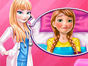 Play Elsa Doctor Taking Care Of Anna