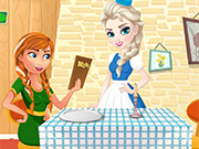 Play Elsa's Restaurant: Penne Pasta With Beans