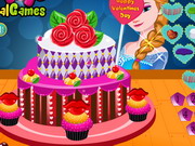 Play Elsa's Valentine's Day Cake