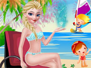 Play Elsa Summer Holiday