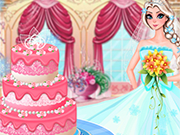 Play Elsa Wedding Cake