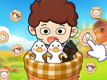 Farm Animal Sort Puzzle