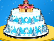 Play Frozen Castle Cake
