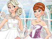 Play Frozen Sisters Double Wedding