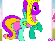 Play Graceful Pony Coloring