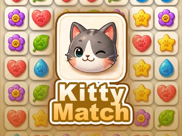キティマッチ3パズルゲーム