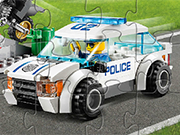 Play Lego Police Car Puzzle