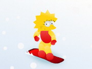 Play Lisa On Snowboard