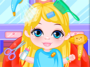 Play Little Baby Princess Hairdresser