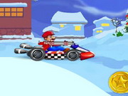 Play Mario Christmas Kart