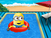 Play Minion's Swimming Pool Clean Up