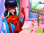 Play Miraculous Ladybug Foot Doctor
