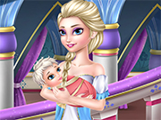 Play Old Elsa care baby
