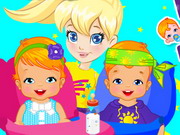 Play Polly Twins Babysitter