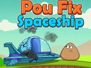 Play Pou Fix Spaceship
