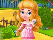 Play Princess Kory Farm Day