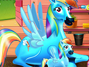 Play Rainbow Dash and the New Born Baby