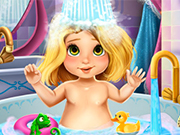 Play Rapunzel Baby Bath